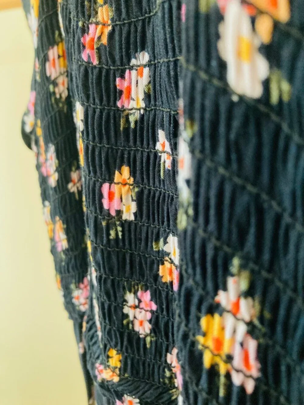 SINGLE DRESS Target Cat & Jack High-Low Dress Black Floral